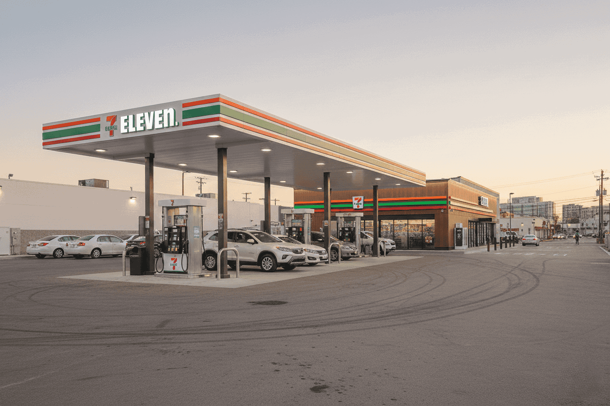 Eleven NNN properties for sale convenience store fuel investment