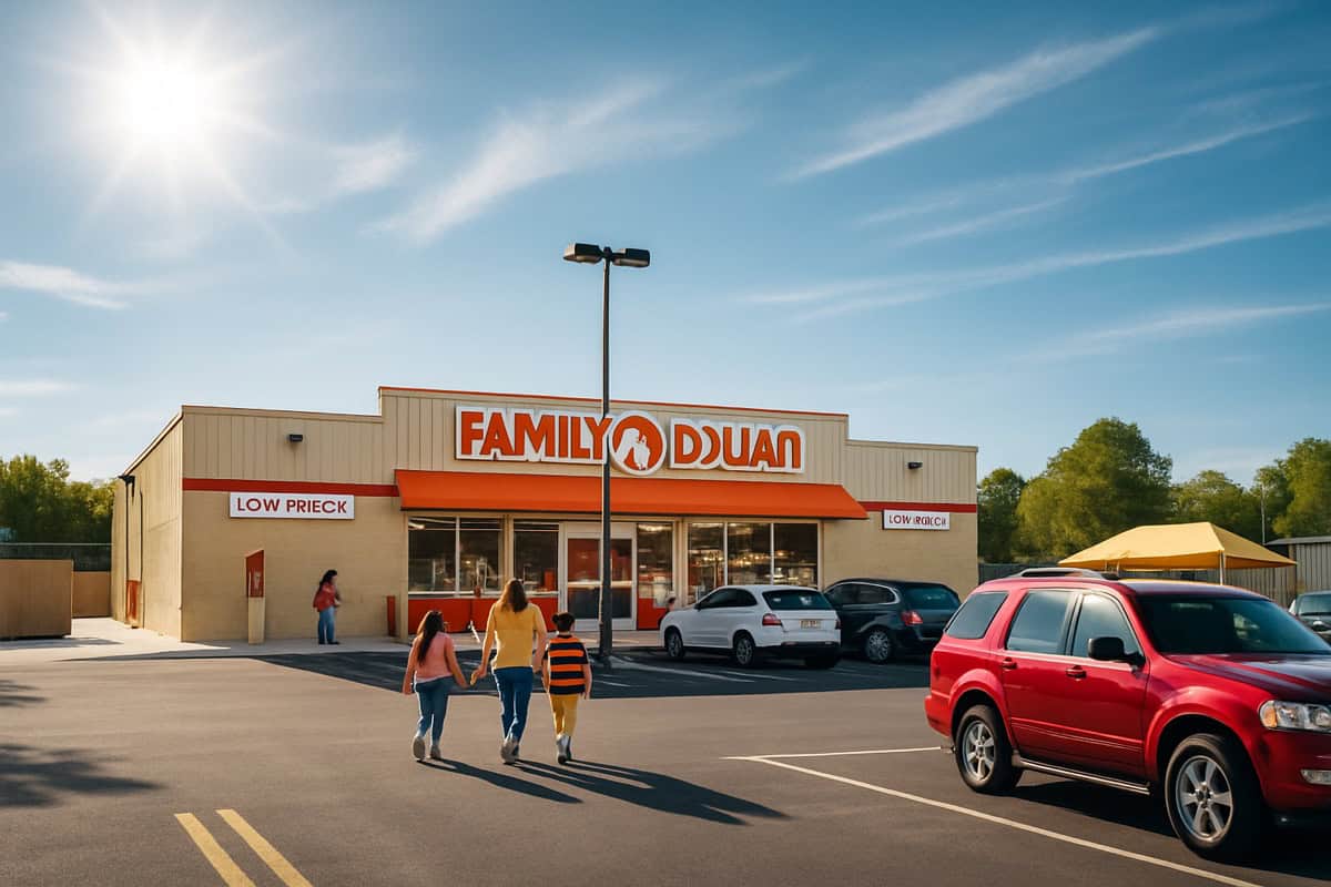 Family Dollar NNN property for sale with triple net lease