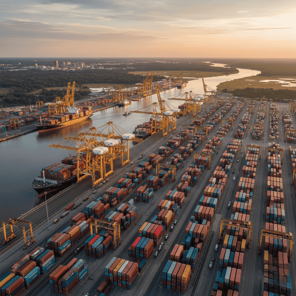 Georgia logistics hub NNN triple net lease property