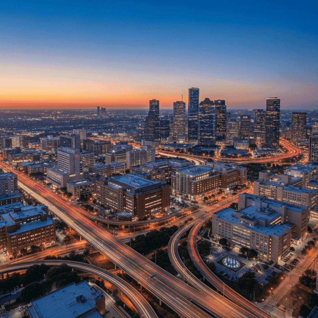 Houston NNN properties for sale downtown skyline investment