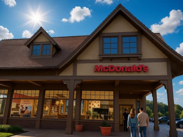 McDonald's NNN property for sale with triple net lease