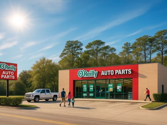 O'Reilly Auto Parts NNN property for sale with triple net lease