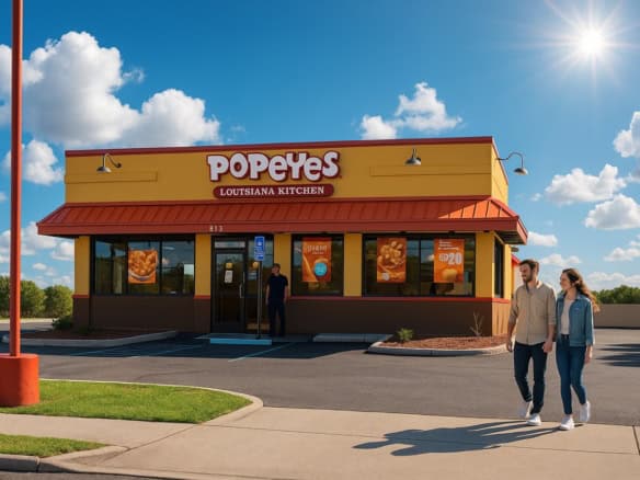Popeyes NNN property for sale with triple net lease