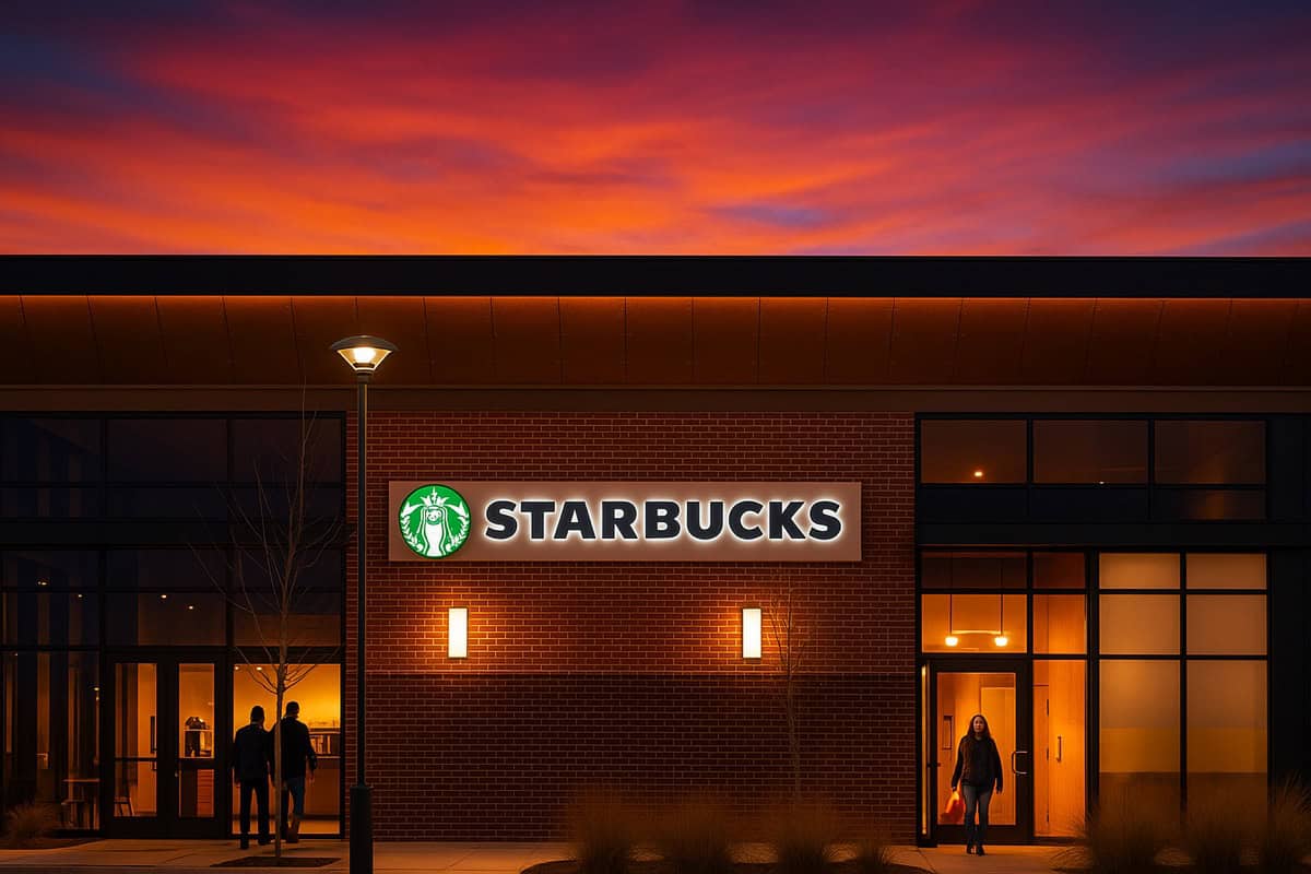Starbucks NNN property for sale with triple net lease